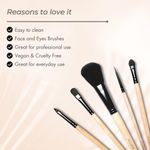 Buy Allure Classic Ack-05 Pack Of 5 Makeup Brush - Purplle