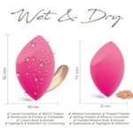 Buy Allure Makeup Blender Sponge - Pink - Purplle