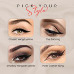 Buy COLORESSENCE Ink Stylo Eyeliner Sketch Pen Style Waterproof Long Lasting Formula, Black 1 gm - Purplle
