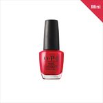 Buy OPI Nail Polish Mini - Big Apple Red - 3.75 ML - Purplle