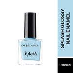 Buy Faces Canada Splash Nail Enamel Ballerina, Linty & Frozen 27 g - Purplle