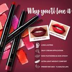 Buy Faces Canada HD Matte Lipstick Magnetic & Bold Wine 2.8 gm - Purplle