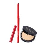 Buy Faces Canada Weightless Compact Natural & Magneteyes Kajal 9.35 g - Purplle
