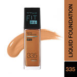 Buy Maybelline New York Fit Me Matte+Poreless Liquid Foundation (With Pump & SPF 22), 335 Classic Tan - Purplle