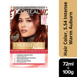 Buy L'Oreal Paris Excellence Fashion - Shade 5.54 Intense Warm Auburn (172 ml) - Purplle