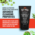 Buy Man Arden Beard & Face Wash, (100 ml) - No SLS , Sulphate, Parabens - Purplle
