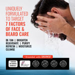 Buy Man Arden Beard & Face Wash, (100 ml) - No SLS , Sulphate, Parabens - Purplle