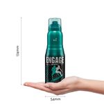 Buy Engage Sport Cool Deodorant For Men, Citrus and Aqua, Skin Friendly, 150ml - Purplle