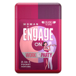 Buy Engage On 2-In-1 Pocket Perfume Woman Work & Party, Skin Friendly, 28 ml - Purplle