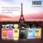 Buy Engage L'amante Absolute Eau De Parfum for Men, Spicy Fragrance Scent, Perfume for Men Long Lasting Smell, Premium Perfume, Skin Friendly, 100ml - Purplle