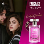 Buy Engage L'amante Sunkissed Eau De Parfum for Women, Floral Fragrance Scent, Premium Perfume for Women, Skin Friendly Women Perfume, 100ml - Purplle