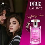 Buy Engage L'amante Sunkissed Eau De Parfum for Women, Floral Fragrance Scent, Premium Perfume for Women, Skin Friendly Women Perfume, 100ml - Purplle