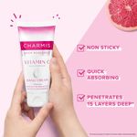 Buy Charmis Deep Radiance Vitamin C Hand Cream with Hyaluronic Acid, Protection from 99.9% Bacteria & Hydrated Hands, Non Sticky, All Skin Types, 150 gm - Purplle
