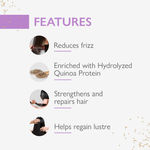 Buy Godrej Professional Quinoa Smooth Shampoo (For Frizzy Hair) - 250 ML - Purplle