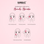 Buy INSIGHT Cosmetics Beauty Blender Sponge Applicator_Pink 1 Pc - Purplle