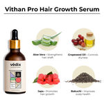 Buy Vedix Customized Hair Fall Control Regimen for Normal/Oily Hair - Normal-Oily Scalp & Wavy Hair - Customized Ayurvedic Hair Care Regimen - 3 Product Kit - Anti Hair Fall Oil Hibiscus + Eclipta - Anti-Hairfall Shampoo - Hair Growth Serum - Purplle