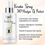 Buy Ktein Cosmetics Natural Keratin Hair Spray (100 ml) - Purplle