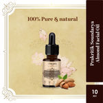 Buy Vayam Ayurveda Prakritik Soundarya Almond facial Oil (10 ml) | Ayurvedic | Natural | Herbal | Pure | Sulphate free | Paraben Free - Purplle