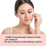 Buy GUBB White Cotton Balls For Makeup Removal (50 Pcs) - Purplle