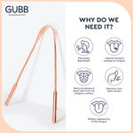 Buy GUBB Copper Tongue Cleaner With Handle For Men & Women - Purplle