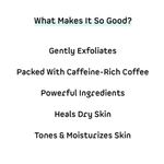 Buy mCaffeine Milky Brew Coffee Face Scrub for Gentle Exfoliation (75gm) | Scrub with Shea Butter & Almond Milk for Fresh & Glowing Skin - Purplle