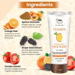 Buy TNW The Natural Wash Vitamin C Exfoliating Face wash For Refreshed Toned & Glowing Face - (100 ml) - Purplle