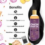 Buy TNW The Natural Wash Onion Hair Oil-(100 ml) - Purplle