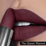 Buy Flicka Wear Me Everywhere Creamy Matte Lipstick- 09 The Queen Maroon (3.5Gms) - Purplle
