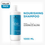 Buy Schwarzkopf Professional Spa Essence Nourishing Shampoo (1000 ml) - Purplle