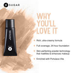 Buy SUGAR Cosmetics Rage For Coverage 24Hr Foundation | Full Coverage | Matte Finish I Creamy Formula | 25 ml - 07 Vanilla Latte - Purplle
