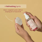Buy Carmesi Pore-Clarifying Toner for Hormonal Acne - Damask Rose Bamboo Extract Niacinamide - Clears Pores,100 ml - Purplle