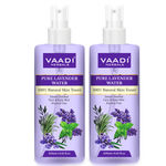 Buy Vaadi Herbals Pack of 2 Lavender Water -100% Natural & Pure Skin Toner (250 ml x 2) - Purplle