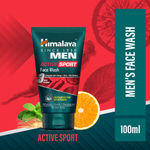 Buy Himalaya Men Active Sport Face Wash (100 ml) - Purplle