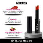 Buy SERY Sery Matte and Creamy Lipstick Combo Cml01, Cute Coral + Wonder Wine, 3.5 g with Combo offer - Purplle