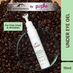 Buy Alps Goodness Caffeine, Hyaluronic acid & Vitamin E Under Eye Gel for Reduction of Fine Lines & Wrinkles (15 ml) | Under eye Gel| Under Eye Cream - Purplle