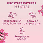 Buy Vitress Hair Freshener Floral Bloom, Instant Hair Transformation, Non-Sticky Floral Hair Spray With InstaFresh Technology, Hair Mist Fights Unwanted Hair Odours, Satin-Soft and Smooth Hair, Suitable For All Hair Types, 100 ml - Purplle