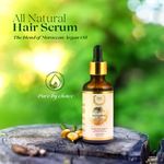 Buy Pious Care Hair Serum Enriched with the Goodness of Moroccan Argan Oil, Grapeseed Oil & Jojoba Oil (50 ml) - Purplle