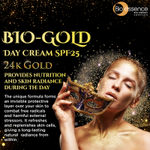 Buy Bio-essence Bio-Gold Day Cream SPF25/PA+++ | With Pure 24K Gold & Bio-Energy Complex™, Non-Greasy, Anti-Aging, Anti-Oxidant, UV Protection, Visible Radiance (40 g) - Purplle