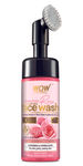 Buy WOW Skin Science Himalayan Rose Foaming Face Wash with Built-in Face Brush (150 ml) - Purplle