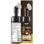 Buy WOW Skin Science Moroccan Argan Oil Foaming Face Wash with Built-in Brush  (150 ml) - Purplle