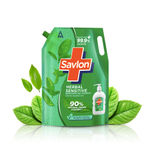Buy Savlon Herbal Sensitive Germ Protection Liquid Foaming Handwash, 1500ml Hand wash Refill, 90% Natural Origin, For Sensitive Hands - Purplle