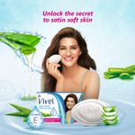 Buy Vivel Aloe Vera Bathing Soap with Vitamin E for Soft, Glowing skin|Refreshing Fragrance|Combo Pack 150g (Pack of 4) - Purplle