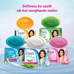 Buy Vivel Aloe Vera Bathing Soap with Vitamin E for Soft, Glowing skin|Refreshing Fragrance|Combo Pack 150g (Pack of 4) - Purplle