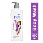 Buy Vivel Body Wash, Lavender & Almond Oil Shower Creme, Fragrant & Moisturising, For Soft & Smooth Skin, High Foaming Formula, 500 ml Pump, For Women And Men - Purplle