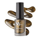 Buy NY Bae Hustlin' Nail Lacquer - Late Nights 8 (6 ml) | Green | Glossy Finish | Rich Pigment | Chip-proof | Long lasting | Cruelty Free - Purplle