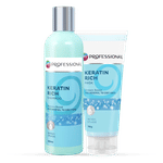 Buy Godrej Professional Keratin Rich Combo for Dry Hair (Shampoo + Conditioner) - Purplle