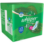 Buy Whisper Ultra Clean Wings Sanitary Pads XL Plus- 15 Pads - Purplle