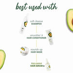 Buy Plum Avocado Frizz-Control Hair Serum for Instantly Smooth & Manageable Hair - Purplle