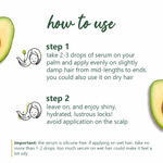 Buy Plum Avocado Frizz-Control Hair Serum for Instantly Smooth & Manageable Hair - Purplle