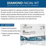 Buy OxyGlow Herbals Diamond facial kit, 63g,Prevent Wrinkles,Diamond Shine - Purplle